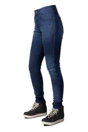 Pantalones de Moto para Mujer Bull-it Tactical Icona ll Slim Azul 34