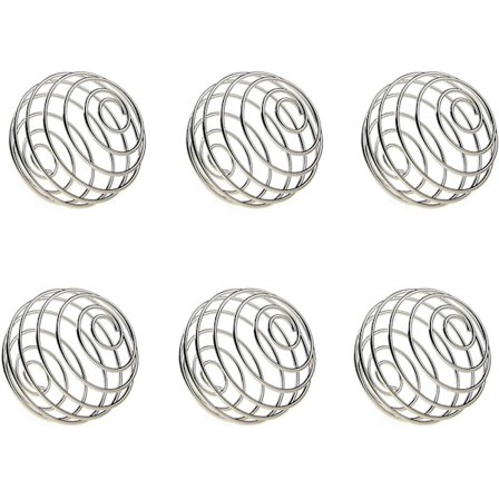6 stk. Shaker Ball Vispekugle Milkshake Protein Shaker Ball Tråd