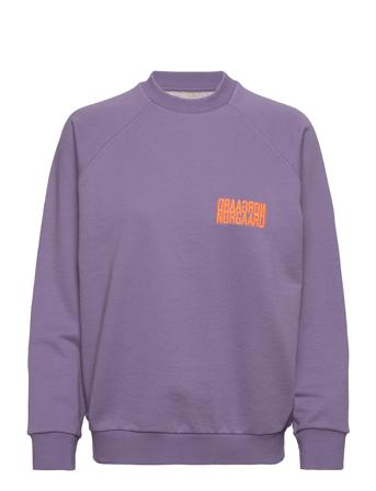 Dia Sweat Allium Sweatshirt Tops Sweat-shirts & Hoodies Sweat-shirts Purple Mads Nørgaard
