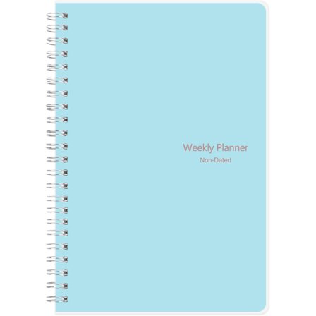 1 stk. To-Do Liste Notesbog - Udateret Ugentlig Planlægger Dagbog Tjekliste Organizer 52 Afrivbare Sider med Vanemåler