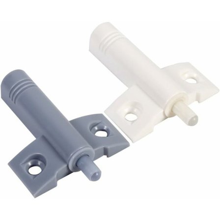 40 kpl Kaapin Ovi Vaimennin Pehmeät Puskurit Keittiön Kaappiin, Makuuhuoneen Vaatekaappiin Ja Muita Vastaan ​​Törmääviä Ovipysäyttimiä (20xHarmaa+