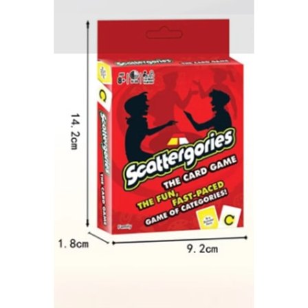 Hasbro Scattergories lautapeli, 13+