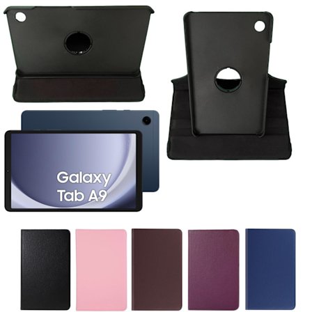 Samsung Galaxy Tab A9 skal - Svart Black_max Svart Svart