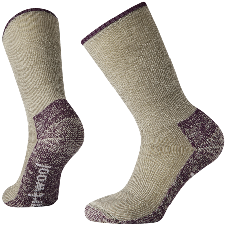 Smartwool W's Classic Mountaineer Maximum Cush Crew Light Grey