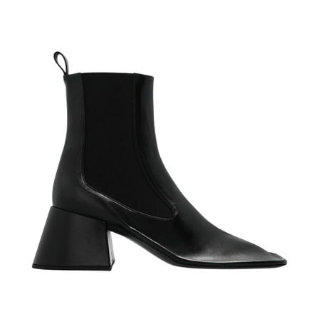 Jil Sander, ‘Nikki’ heeled ankle boots Czarny, Kobieta, Rozmiar: 39 EU