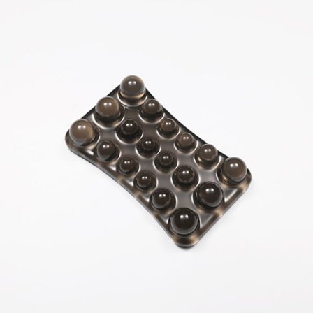 Transparent Silikon Musmatta Handledsstöd - Ergonomisk Design för Komfort och Avlastning av Handleden