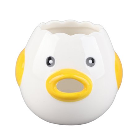 Keraaminen kananmunanvalkuaisten erotin keittiötyökalu Piirretty kananmunanvalkuaisten erotin Koti Puutarha Keittiö Ruokailu