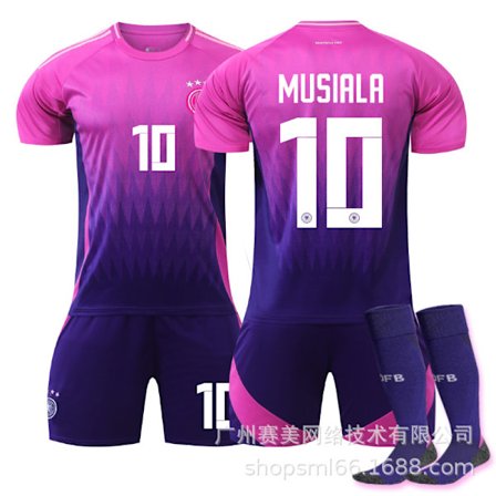Euro 2024 Tyskland udebane nr. 10 MUSIALA børnefodboldsæt