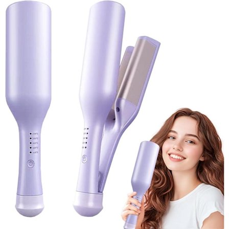 Krølltang og hårstyling for kvinner, 32 mm, 5 temperaturer, rask oppvarming, intelligent avstengning