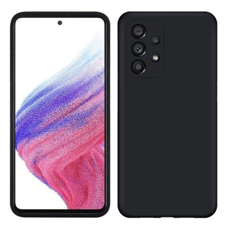Samsung Galaxy A23 5G - Beskyttende Matbehandlet Cover Svart
