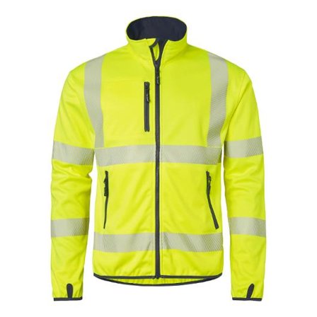 TOP SWEDE Softshell varsel 7221 kl3 XL - Lyreco - Arbetskläder - Arbetsjackor - Varseljackor