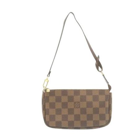 Louis Vuitton Vintage, Pre-owned Canvas louis-vuitton-bags Bruin, Dames, Maat:ONE Size