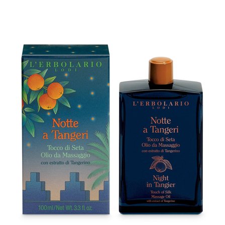 L'Erbolario Tocco Di Seta Olio Da Massaggio Notte A Tangeri 100ml