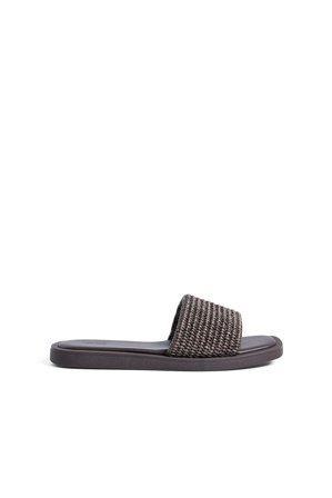 NA-KD - Slip-ons i raffia - Lave sko - Brun - EU 41