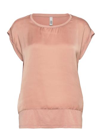 Sc-Thilde Blouses Short-sleeved Lyserød Soyaconcept