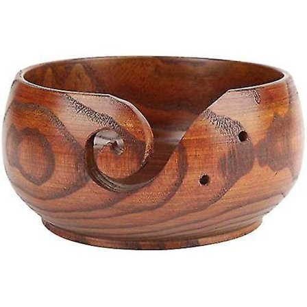 Tre Garnbolle Lopp 6 Tommer Utskjærte Hull Oppbevaring Strikking