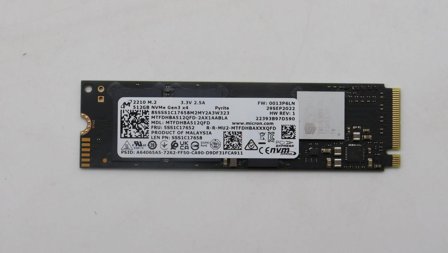 Lenovo 512GB M.2 PCIe NVMe QLC SSD
