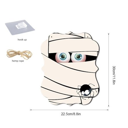 Mummi hengende tre hengende skilt Feriedekorasjon