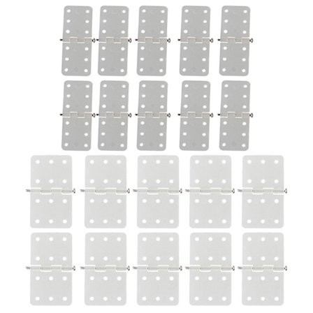 20 stk. RC Fly Nylon Hengsler med Splint 11x25mm & 16x28mm 1mm Hull Dia Sett