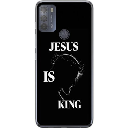 Kompatibel Mobilcover til Motorola Moto G50 Farverige kawaii-figurer stakket lodret på en lilla baggrund med bløde former og en legende sød følels