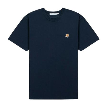 Maison Kitsuné Camiseta blå, Herr T-shirts, Herr, Storlek: S