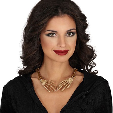 Halskjede med Skjelettarmer