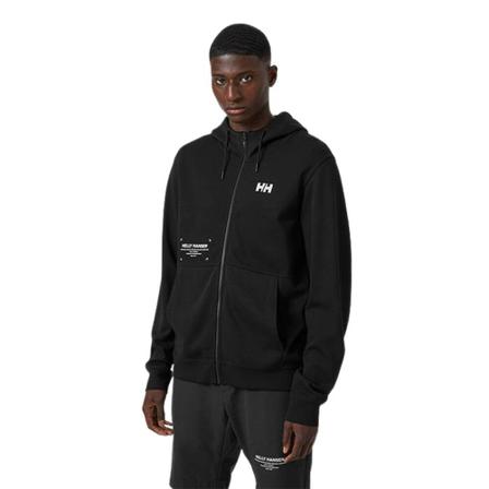 Helly Hansen Men sweatshirt move Sweat FZ Hoodie 53700 990 Sort, Herre
