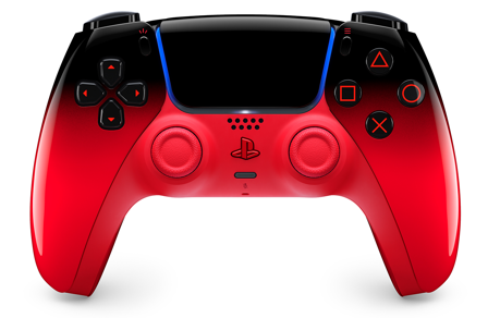 Sony-DualSense Wireless Controller Techno Red-DualSense trådløs håndkontroll for PlayStation 5-Gaming-Håndkontrollere