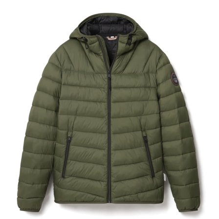 Napapijri Men's Aerons Hood Men other lightly-lined jackets Green S