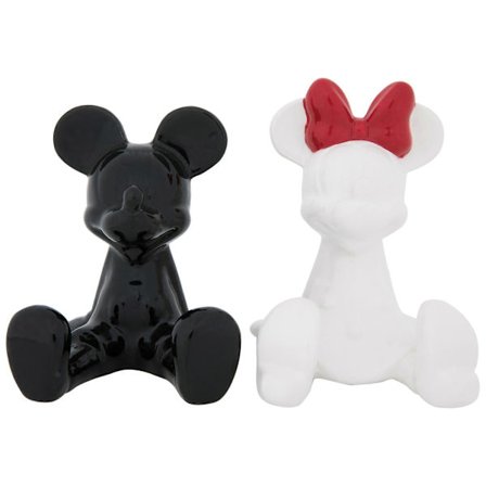 Mickey och Minnie Mouse Sittande Salt- och Pepparkar