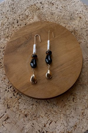 NA-KD Ohrringe in verschiedenen Formen - Schmuck - Mehrfarbig - One Size