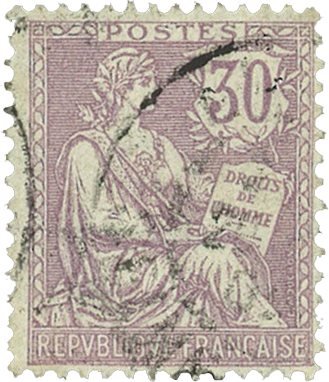 Frankrig 1902 - YT 128 - Stemplet