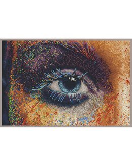 Diamond Dotz Das Auge des Regenbogens