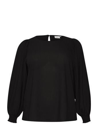 Kcdory Blouse Black Kaffe Curve