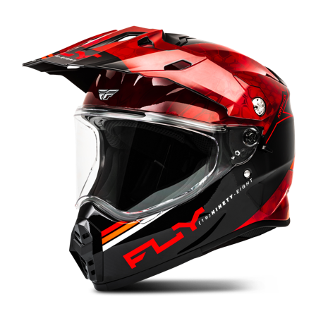 Kask Cross FLY Racing Trekker Kryptek Conceal Czerwony/Czarny L