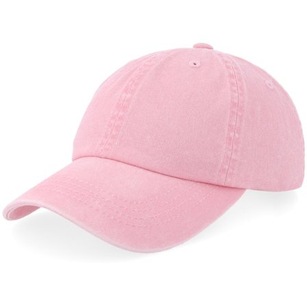 Equip - Rosa unconstructed Cap - Kids Pink Pigment Washed Dad Cap / Unconstructed @ Hatstore