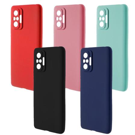Xiaomi Redmi Note 10 Pro Matt Ultratunn Silikonskal - Fler Färge Rosa