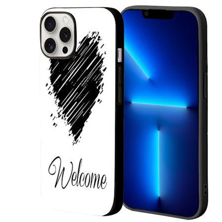 Attraktivt iPhone 16 Skyddsskal, Apple iPhone 15 skal för 17 16 11 12 Pro 13 Mini 14 Plus 15 Pro Max Alla hjärtans dag Skal