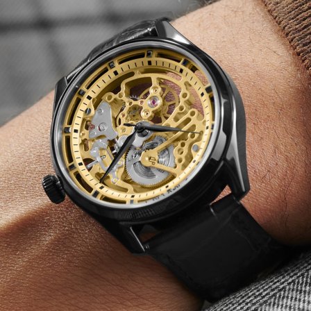 Sedric Motus Automatic Skeleton Watch for Men - Skeleton watches