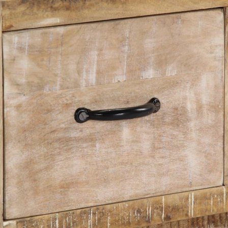 vidaXL Soffbord 90x60x30 cm massivt mangoträ