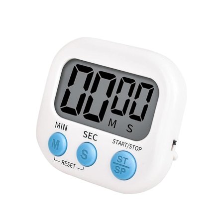 2 stk. Mitlker Timer til børn, digital køkkentimer, magnetisk bagside, høj lyd, stativ til madlavning, klasseværelse, badeværelse, lærer, børn