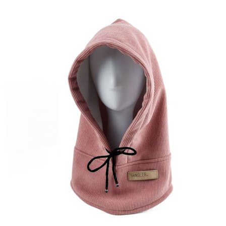 Dame Blød Balaclava Pullover Hat PINK