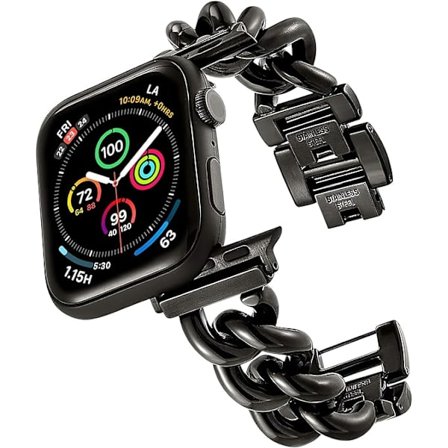 Kompatibelt Apple Watch-armband, Cowboy Chain Apple Watch-armband, Stai
