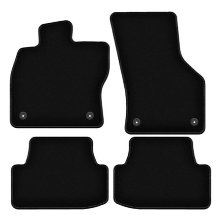 BASIC svarta velourmattor för: Seat Arona crossover (2017-)_MGF