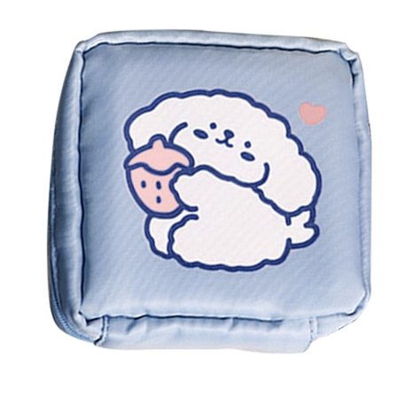 Oppbevaringsveske for bind, liten lommebok, stor kapasitet, tampongveske, bindorganisator, sanitærveske for kvinner