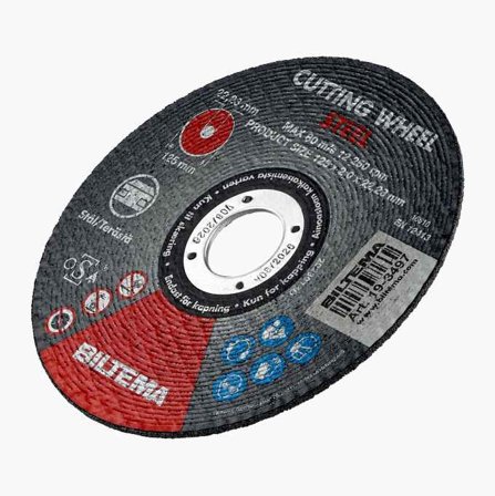Biltema - Kappeskive stål flat 125 mm