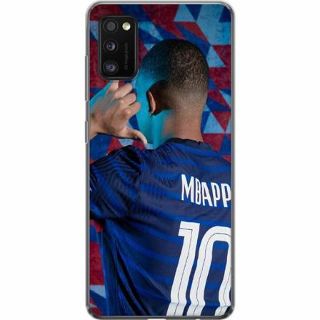 Samsung Galaxy A41 Genomskinligt Skal Kylian Mbappé