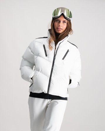 8848 Altitude Cleo Ski Jacket Wit Jassen Meisjes - Kids Brand Store