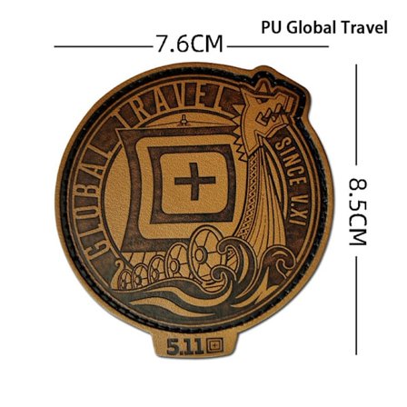 CrossFit 5.11 Military PVC Tactical Patches Broderi Emblem A