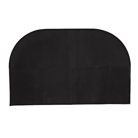 Puolipyöreä palosuojattu matto lasikuitu kaksinkertainen kerros estää liukumisen lattiasuojan palonkestävä matto 19,7 x 39,4 tuumaa